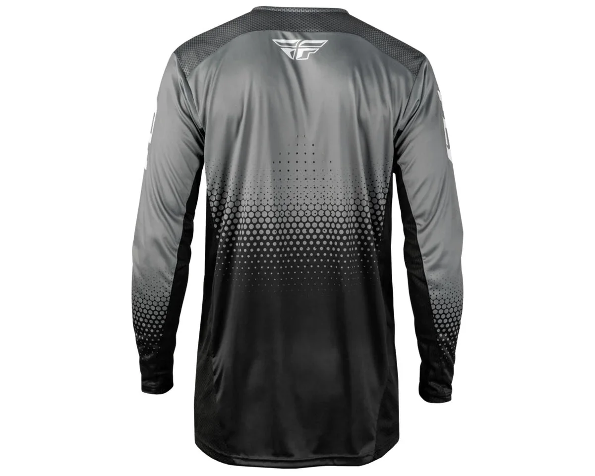 Fly Racing Rayce Sonar Jersey (Black/Grey/White) (L) - view 2